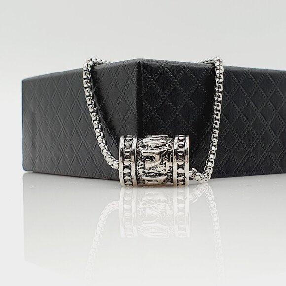 ❤️Six-character mantra rotatable beads necklace, N90201P111 - Picture 9 of 9